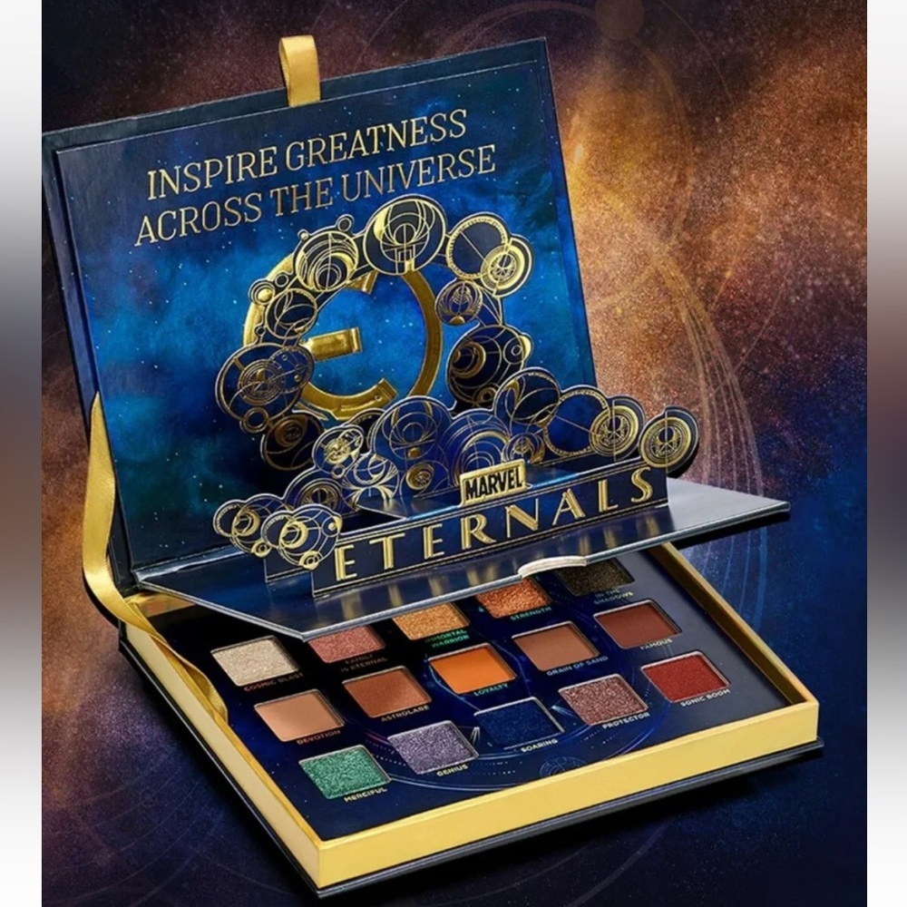 NWT Urban Decay Marvel Eternals 15 Shade Eye Shadow Palette Special Edition